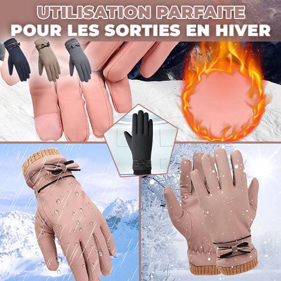 Gants tactiles pour l'hiver pour femme