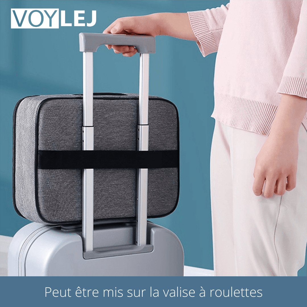 range document porte document voyage Mallette Sacoche Valise Porte Documents pour voyage serrure à code accrochable valise